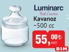 LUMİNARC KAVANOZ 500 CC